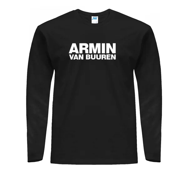 Мужской лонгслив Надпись Armin van Buuren