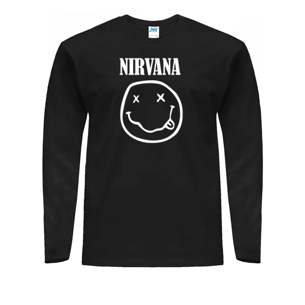 Мужской лонгслив Nirvana
