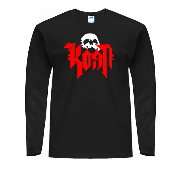Мужской лонгслив Рок группа Korn