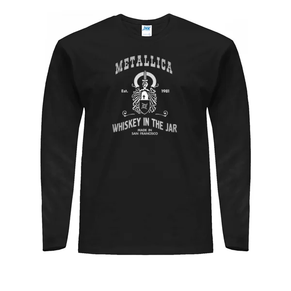 Мужской лонгслив с Металликой