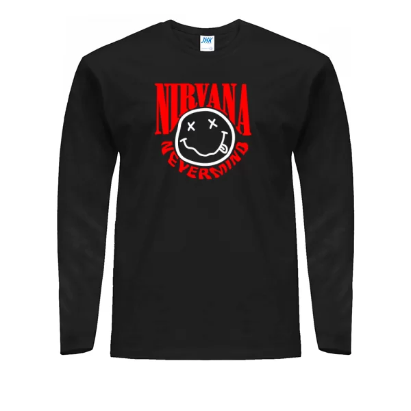 Мужской лонгслив Nirvana Nevermind