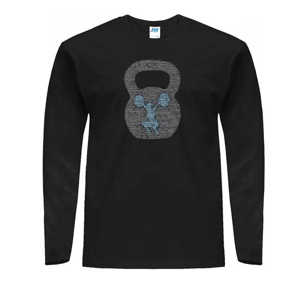 Мужской лонгслив Bodybuilding Гиря