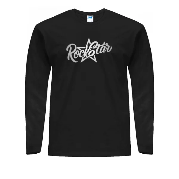 Мужской лонгслив Rock Star звезда