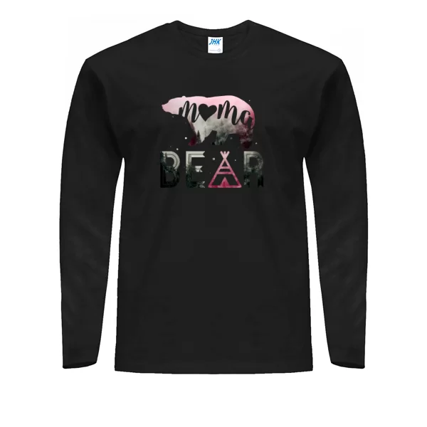 Мужской лонгслив Мама Bear