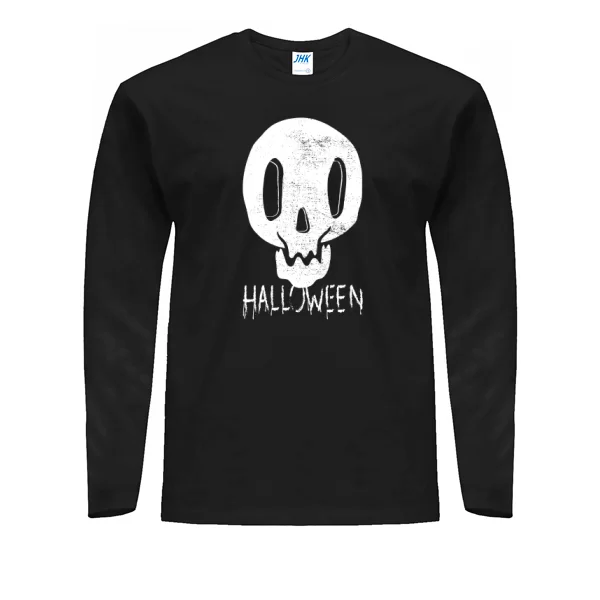 Мужской лонгслив Halloween Череп
