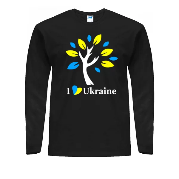 Мужской лонгслив Украинское дерево
