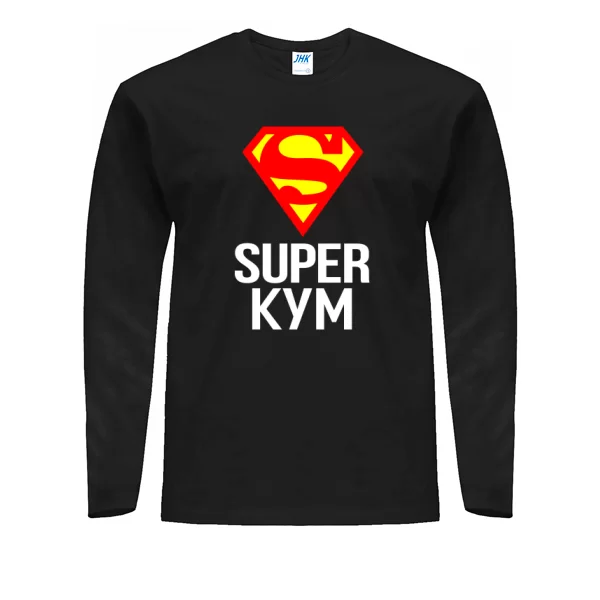 Мужской лонгслив Супер Кум