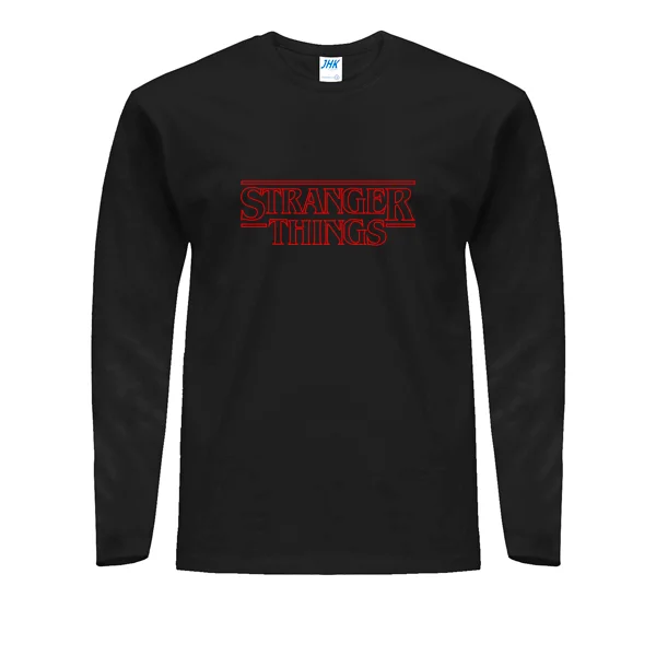 Мужской лонгслив Stranger Things logo