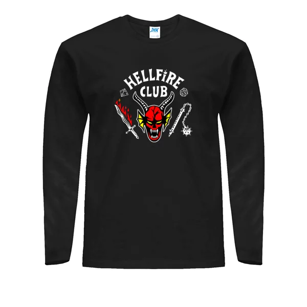 Мужской лонгслив Stranger Things Hellfire Club