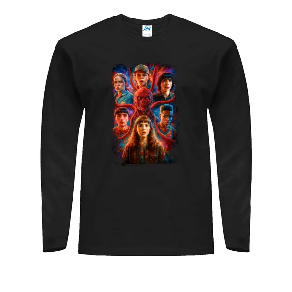 Мужской лонгслив Stranger Things Борьба с Векной