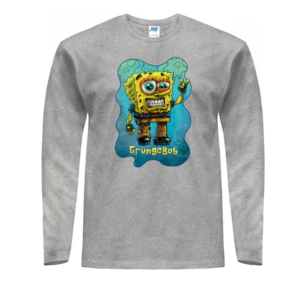 Мужской лонгслив Grunge Bob
