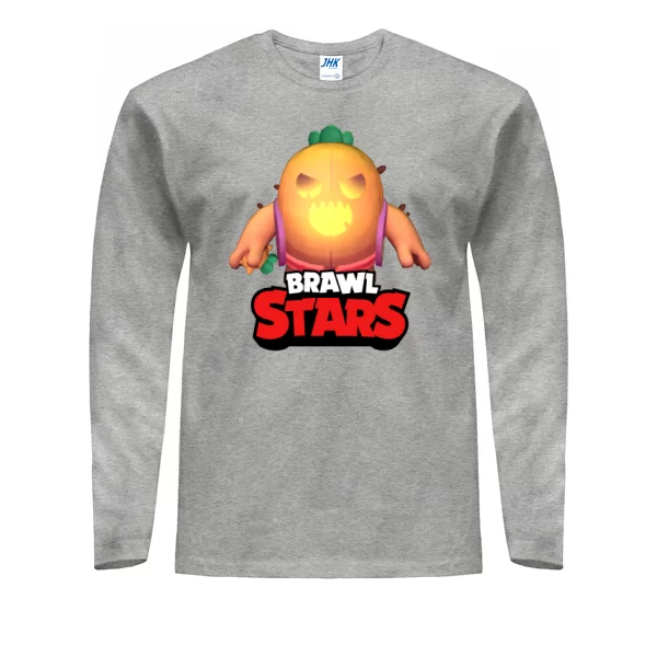 Мужской лонгслив Brawl Stars Pumkin Spike