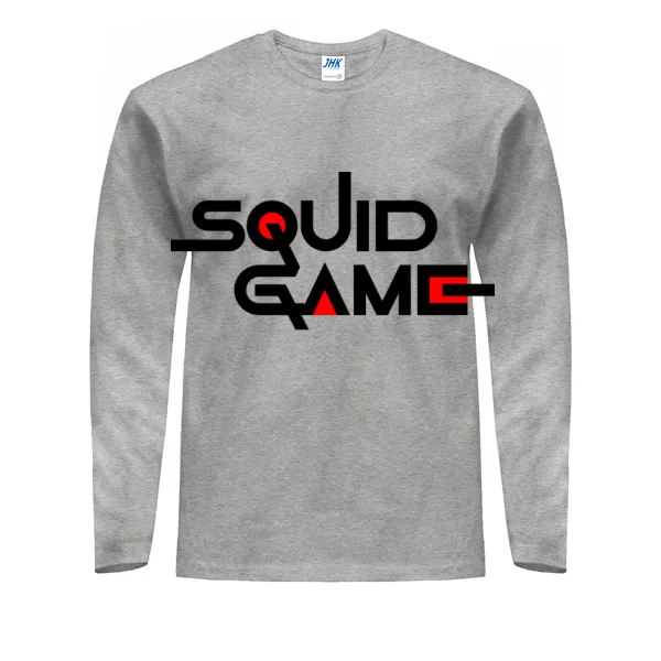 Мужской лонгслив Squid Game logo