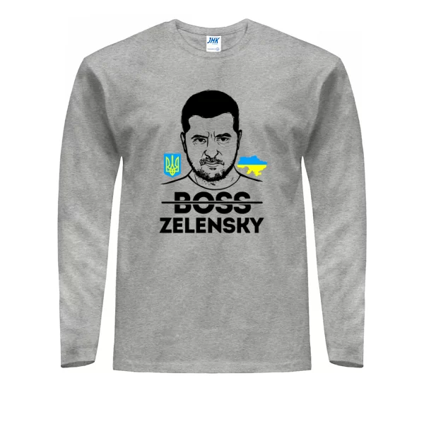 Чоловічий лонгслів Zelensky Boss