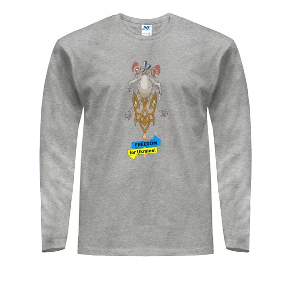Мужской лонгслив Freedom for Ukraine