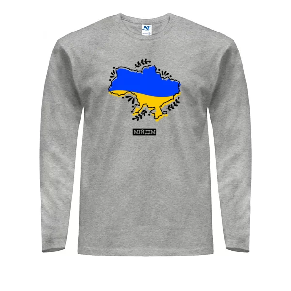 Мужской лонгслив Украина мой дом