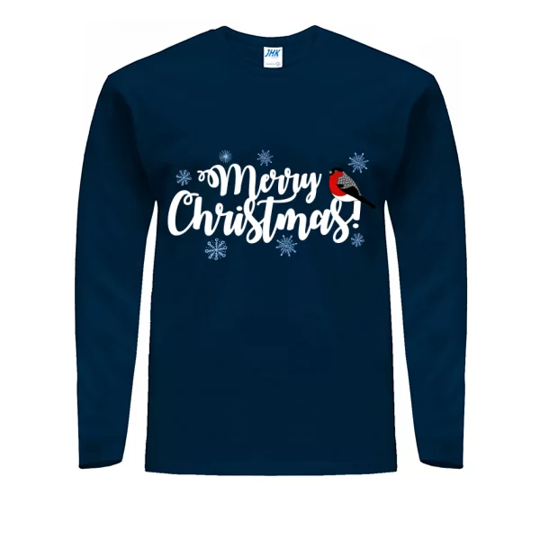 Мужской лонгслив Merry Christmas (4507)