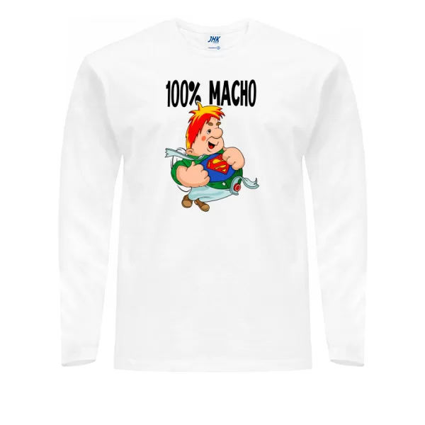 Чоловічий лонгслив 100% Мачо