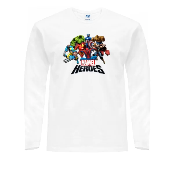 Чоловічий лонгслив Герої Marvel