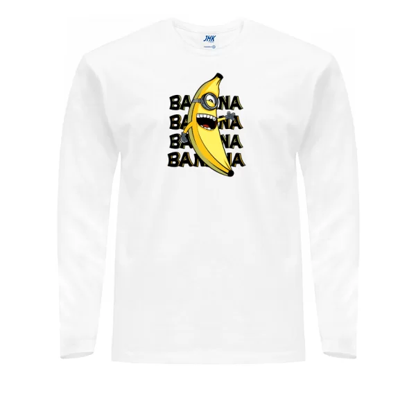 Мужской лонгслив Миньон Banana