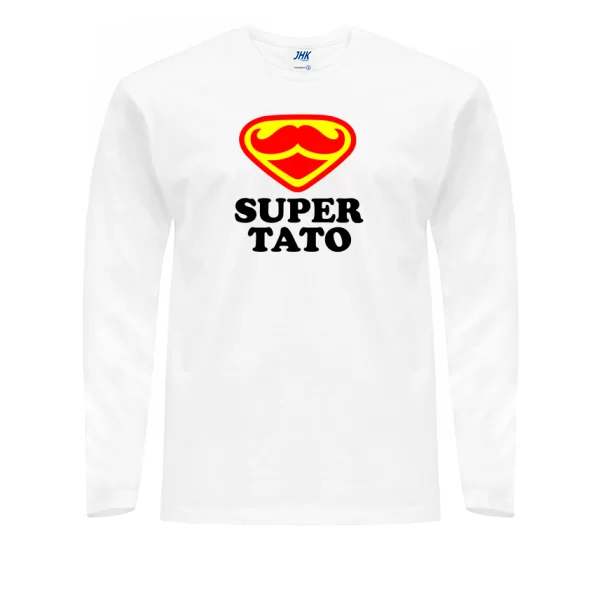 Мужской лонгслив Super Тато