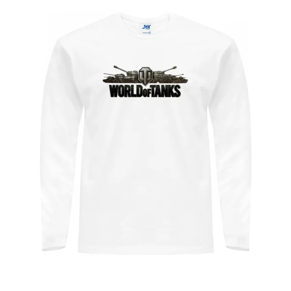 Мужской лонгслив с логотипом World of Tanks