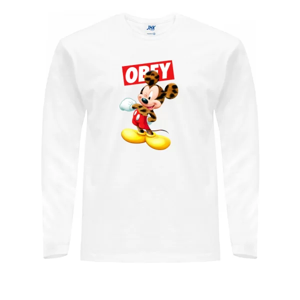 Мужской лонгслив Obey Микки