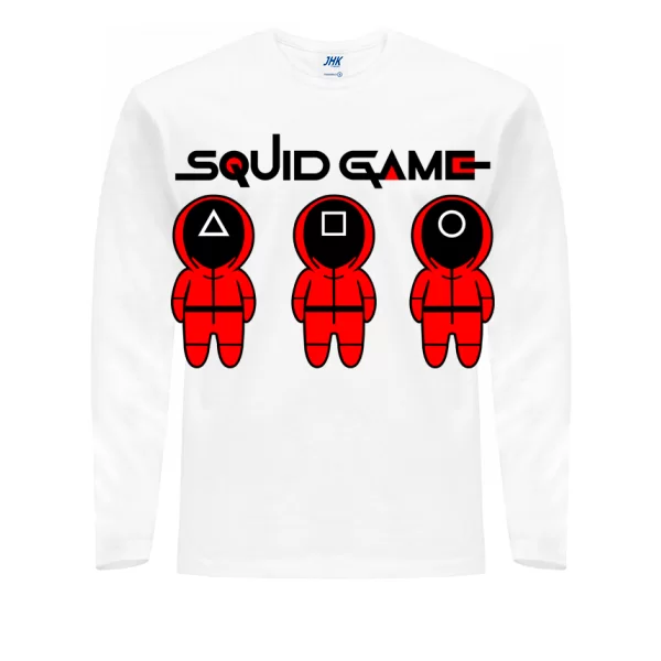 Мужской лонгслив Squid Game персонал