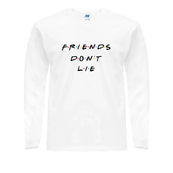 Мужской лонгслив Stranger Things Friends don't lie
