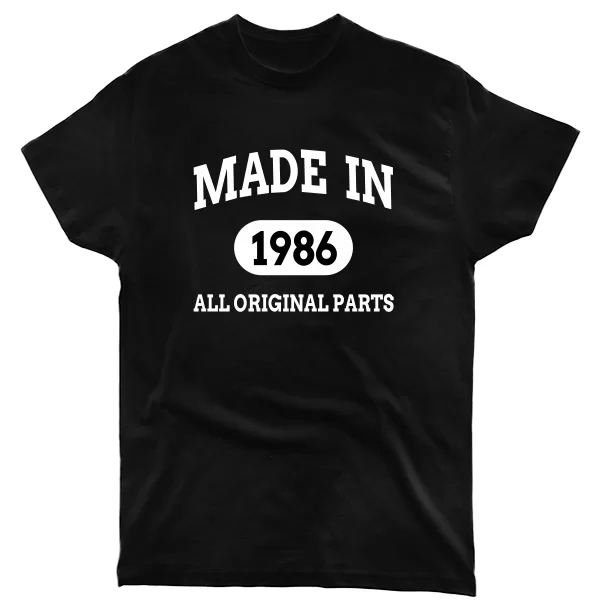 Мужская футболка Оригинальный Выпуск 1986 года