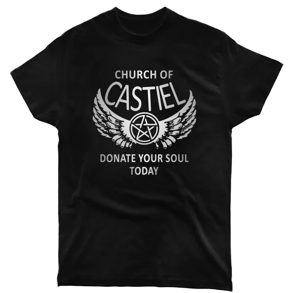 Чоловіча футболка Supernatural church of castiel