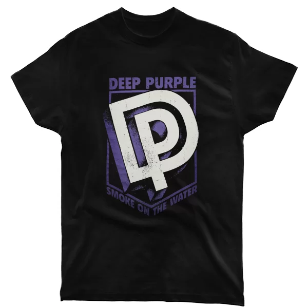Мужская футболка Deep Purple лого 3D 13104