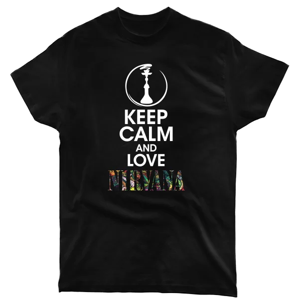 Мужская футболка Keep Calm and Love Nirvana