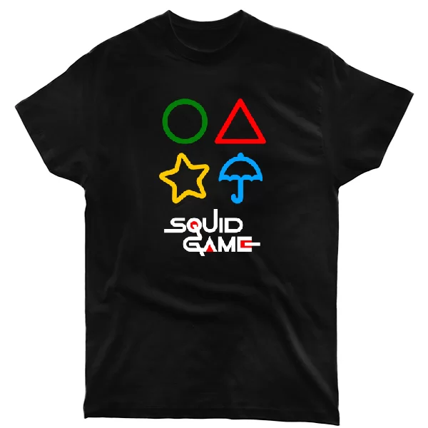 Футболка Squid game фигуры