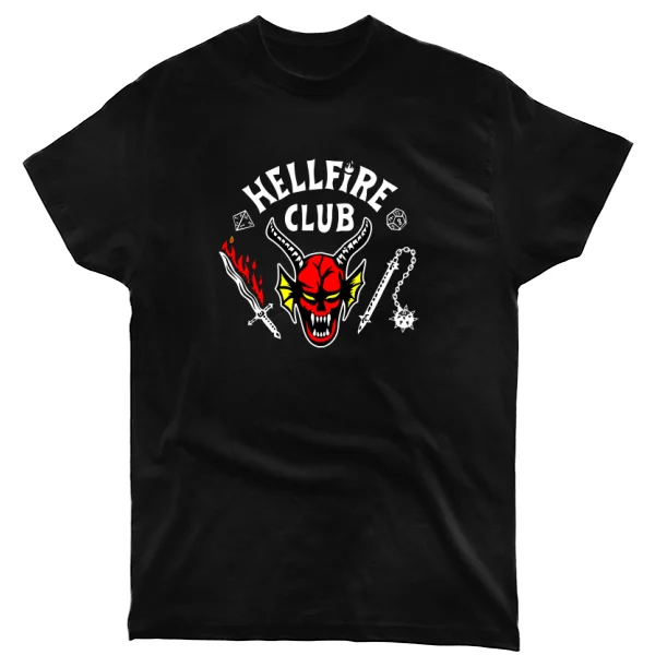 Футболка Stranger Things Hellfire Club