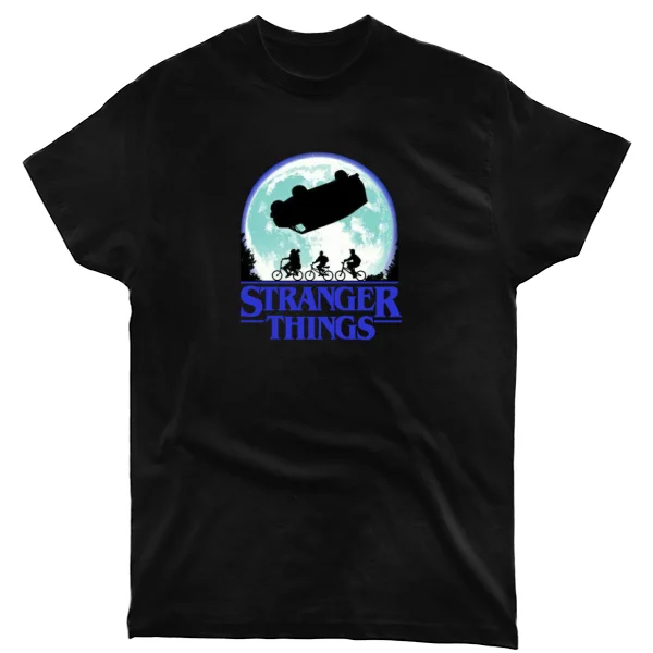 Футболка Stranger Things ночь