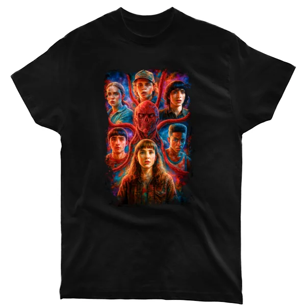 Футболка Stranger Things Борьба с Векной
