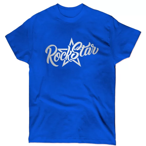 Мужская футболка Rock Star звезда 13100
