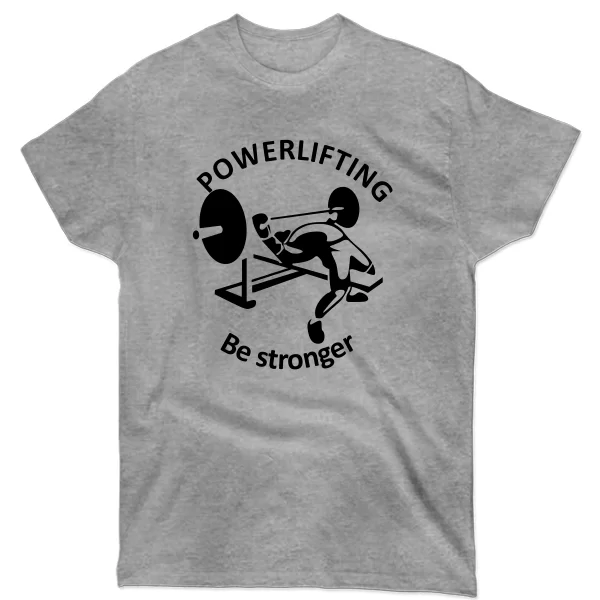 Мужская футболка Powerlifting Be Stronger