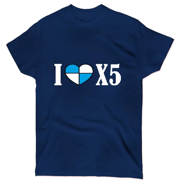 Футболка Люблю БМВ X5