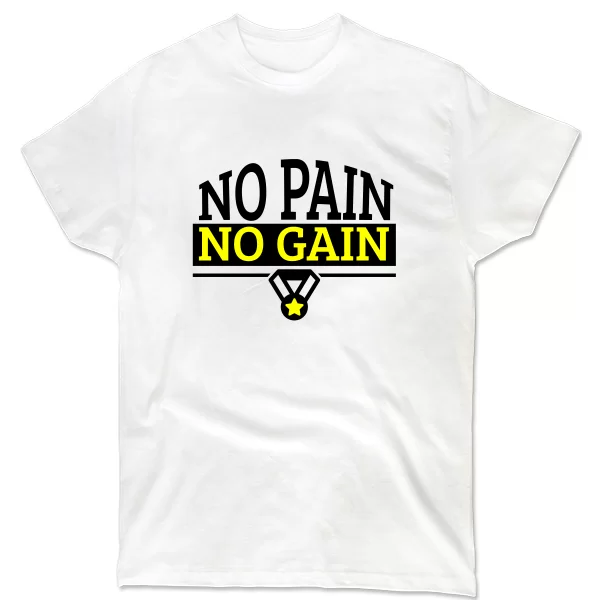 Мужская футболка No Pain No Gain