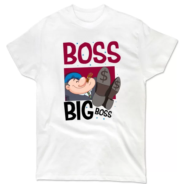 Футболка с надписью Big Boss