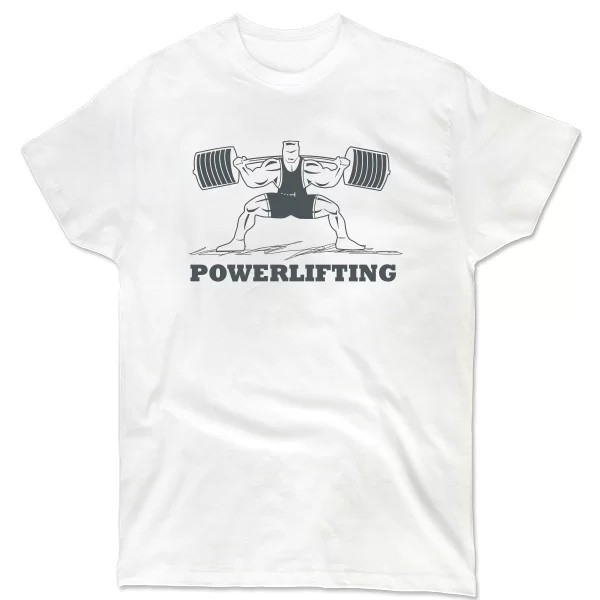 Мужская футболка Powerlifting Стойка