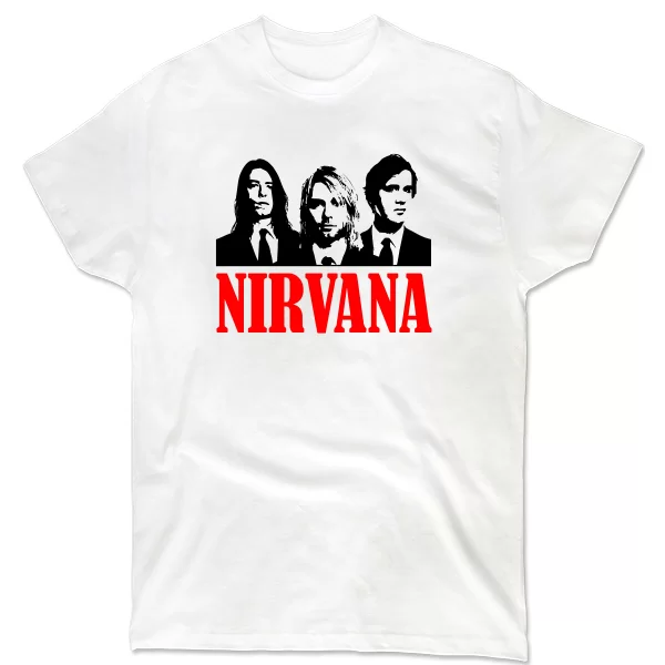 Мужская футболка Музыканты Nirvana