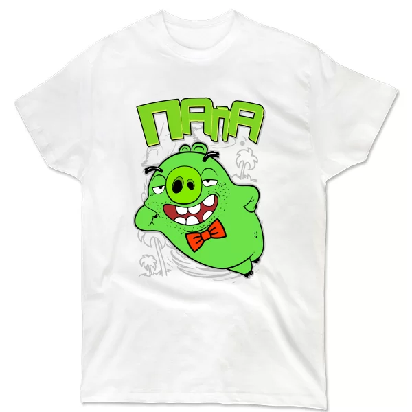 Футболка Папа Свин Angry Bird 17381