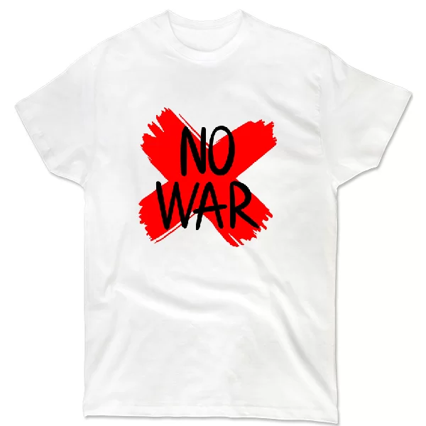 Футболка No war