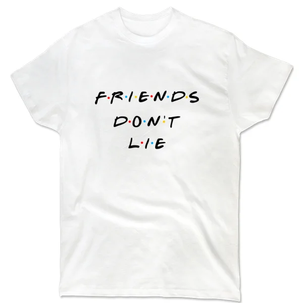 Футболка Stranger Things Friends don't lie