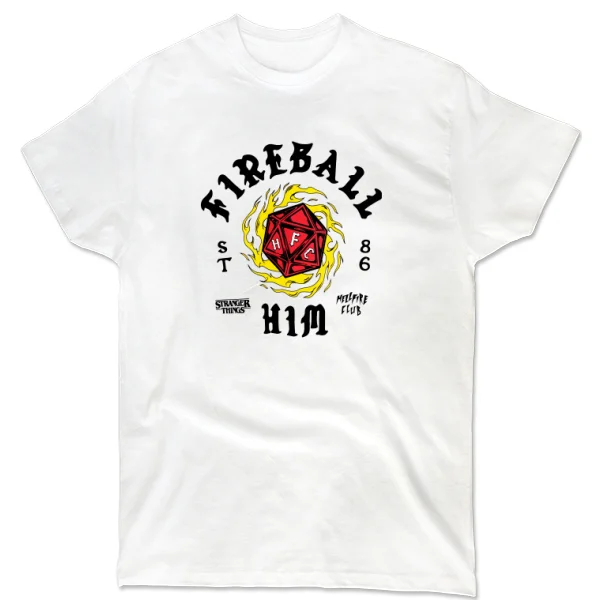 Футболка Stranger Things Fireball him