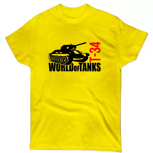 Мужская футболка World of Tanks Т-34