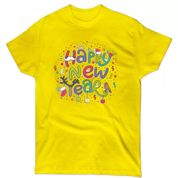 Футболка Happy new Year (4499)
